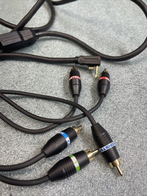 Monster Cable MV1CV Component Video Interconnect 6.6 ft Gold RCA Male Connectors