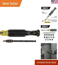 Professional-Grade 14-in-1 Screwdriver with Ergonomic Design for Impact Use