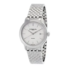 Raymond Weil 2837-ST-30001 Maestro White Dial 39.5 mm Men's Watch New