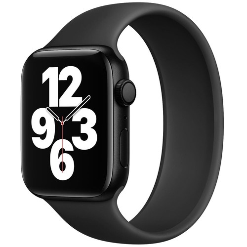 Solo loop Silikonowa dodatkowa bransoletka do Apple Watch Series 2 3 4 5 6 7 8 SE Rozmiary - Zdjęcie 8 z 52