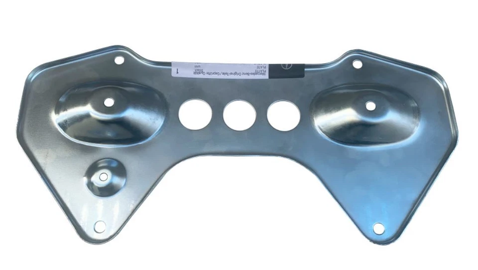 NUEVO***Soporte de matrícula delantero genuino Mercedes Benz W107 R107 SL 1078170111 Foto 2 de 2