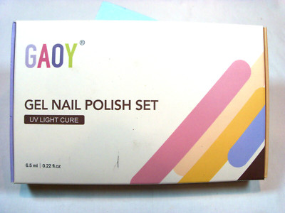 Gaoy Gel Nail Polish Set UV LED gel polish 6 Colors - See Photos