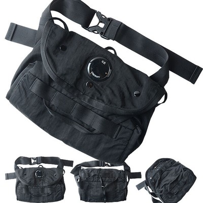 CP COMPANY (CP COMPANY) Body Bag - Nylon B (Shoulder Bag) BLACK - Black