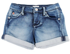 Hudson Girls Size 6X Pocket Denim Shorts NEW