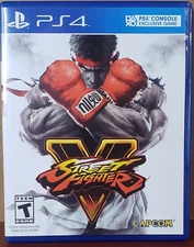 Street Fighter V (Sony PlayStation 4, 2016) NO SCRATCHES CLEAN 