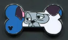 Disney Pins Percy Dog Bone Hidden Mickey COMPLETER Pin