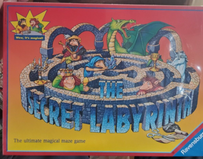 New Sealed Vintage Ravensburger The Secret Labyrinth Magical Maze