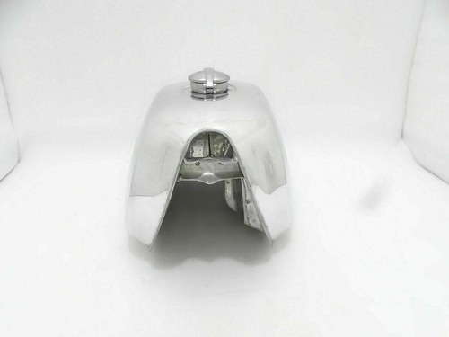 BMW R100 Rs Rt R90 R80 R75 Poliertes Aluminium Benzin Tank Mit Kappe Fit Für - Picture 3 of 10