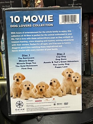 10 Movie Dog Lovers Collection (DVD) Miracle Dog, First Dog, Dog