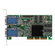 Graphic Card Matrox Millennium G450 32MB DDR Sgram G45+Mdha32db AGP 64-BIT
