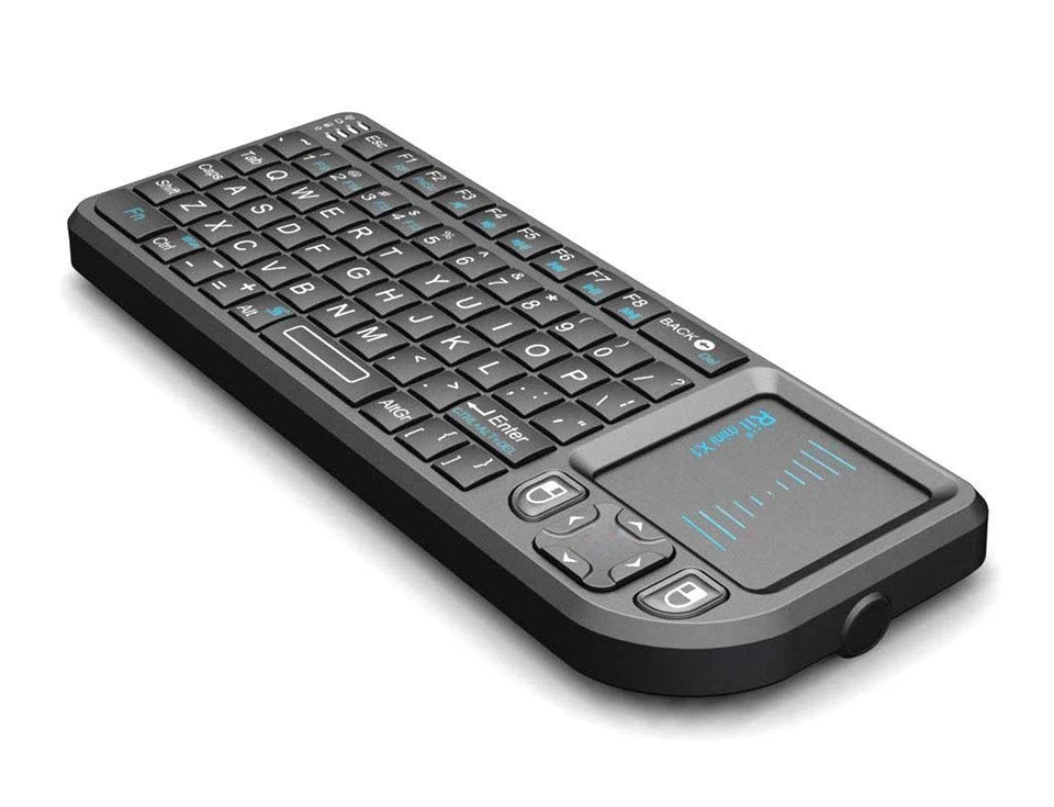 Rii Mini X1 2.4G Mini Wireless Keyboard Touchpad for PC Smart TV Android TV Box# - Image 3 of 4