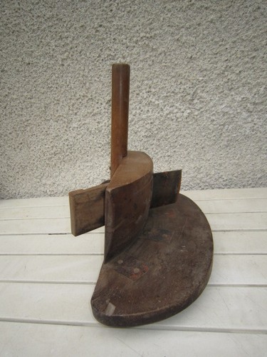 Antique Cooper's Plane In Wood 19th Century - Picture 14 of 17