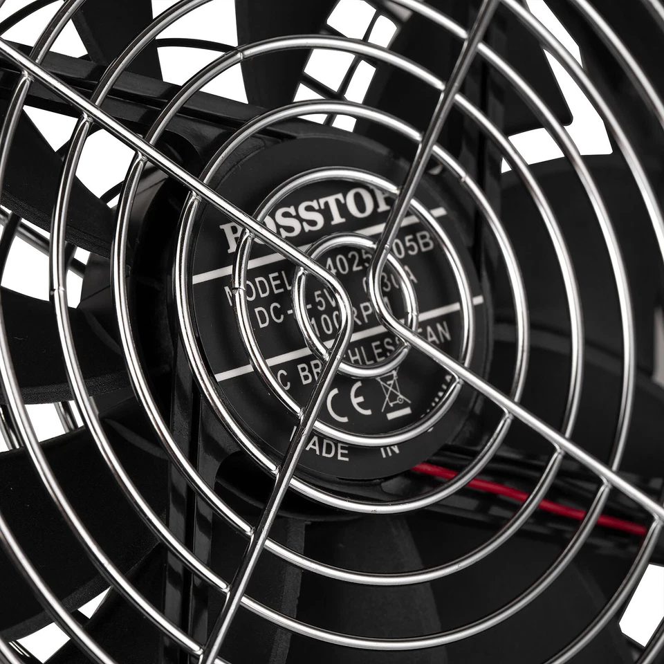 USB Fan 14cm Air Cooler Stand 1100RPM for TV Box AV Amplifier Modem Mini ITX PC - Image 3 of 4