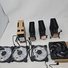 *Lot of 4* Cooler Master Hyper 212 Halo 120mm CPU Fan with Heatsink - Black