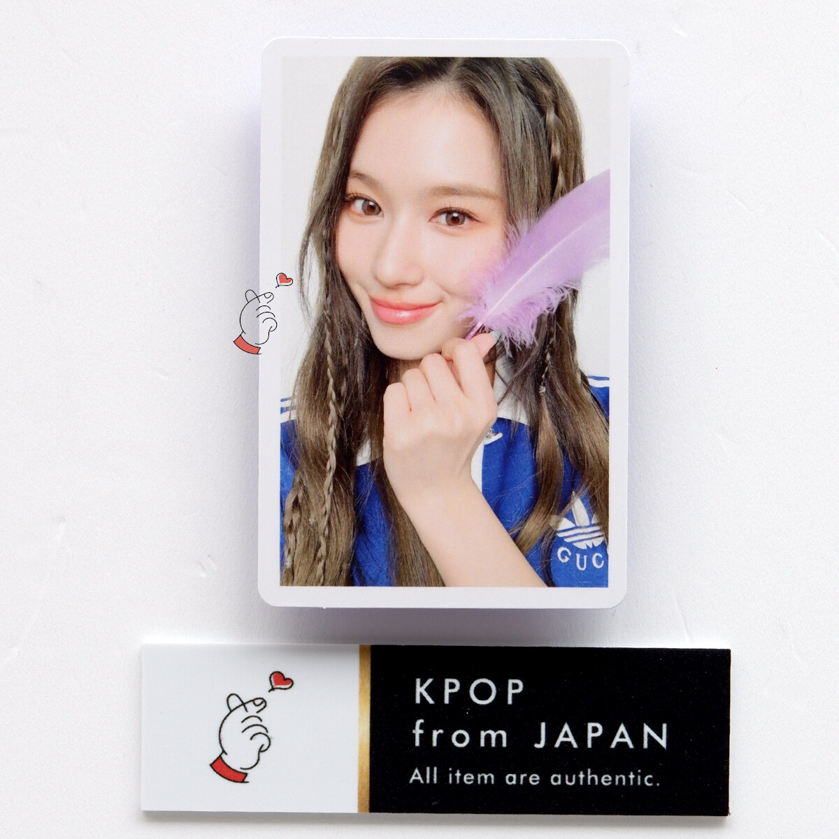 SANA TWICE Hare Hare ONCE JAPAN ver. Official Photocard Japan fan