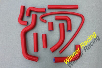 SILICONE HOSE FOR DUCATI MONSTER S4 2001-2002/S4R 2003-2008 RED