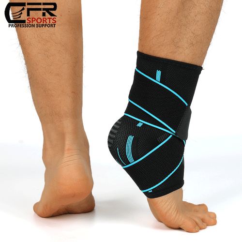 Ankle Brace Support Compression Sleeve Foot Tendon Plantar Fasciitis Pain Relief - Picture 13 of 18