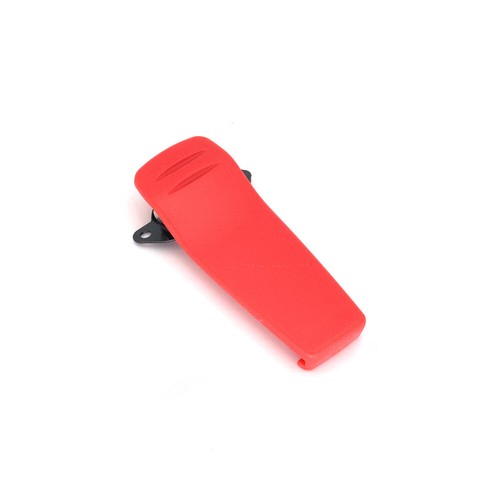 Pocket Clip Two Way Radio Walkie Talkie Red Belt Clip For ICOM BP-210 V82 - Zdjęcie 7 z 12