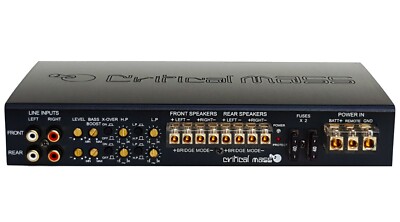 CRITICAL MASS AMPLIFIER 4CH 1000.4 JL AMP ADS ZAPCO ALPINE SQ HERTZ AUDIO BEST