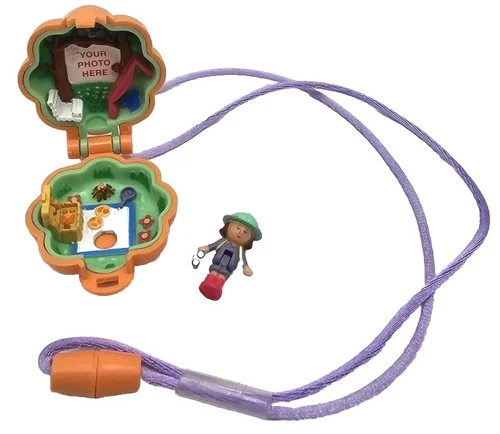 Polly Pocket Vintage 1991 Camp Days Locket Bluebird Toys