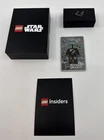 LEGO 5010325 Mandalorian Grogu Metal Card Insiders Reward Star Wars New Sealed