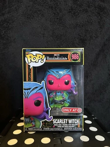 Funko Pop! Vinyl: Marvel - Scarlet Witch (Black Light) - Target (Exclusive) #986