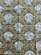 Pastorale Albert Richard Stockdale For Greeff Vintage Cotton Print Fabric 30 x34