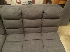 Sofa Bed From Bensons 2 Seater Grey Fabric . Good Condition.