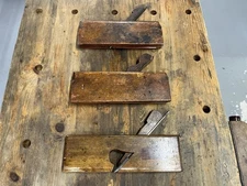 Auburn Tool Co. J&W Webb New York Side Bead Molding Planes Lot of 3 