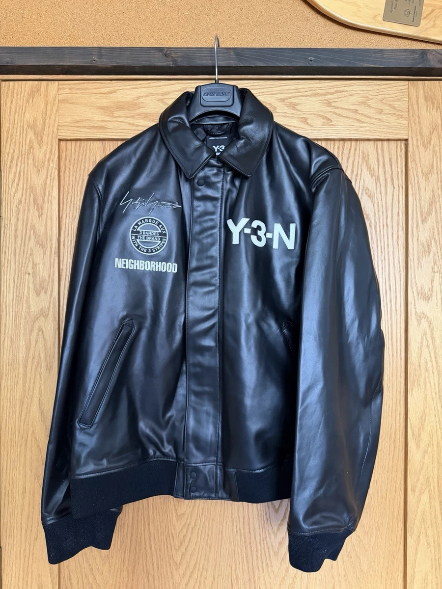 Yohji Yamamoto Black Leather Outer Shell Coats, Jackets & Vests