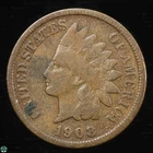 1908-S Indian Head Small Cent -Very Good Details