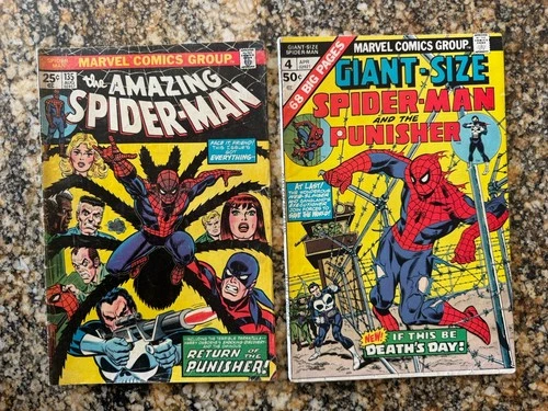 The Amazing Spider-Man #135 (Marvel Comics 1974) Giant Size Spider-Man 4 1975