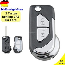 Für Citroen DS3 Klapp Funk Auto Schlüssel Ersatz Gehäuse VA2 Rohling 2 Tasten
