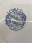 Liberty Blue Independence Hall Blue White 10" Dinner Plate — photo 8