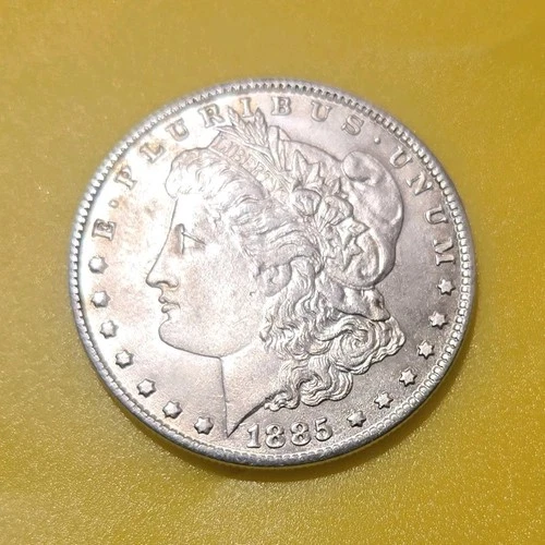 Morgan 1885 Carson City Silver Dollar $1 Coin, Business Strike, KM#110