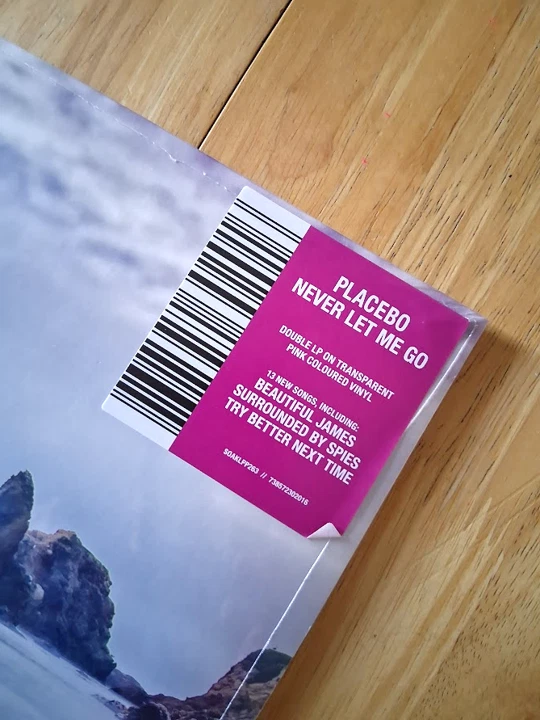 Placebo - 'Never Let Me Go' vinyl LP - NEW and sealed + autographed photo print - Image 3 of 4