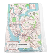 Lone Star Art New York Subway Map 1948 Durable Metal Sign 8" x 12" Vintage