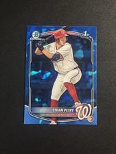 2025 Bowman Chrome Draft Sapphire Edition - Ethan Petry #BDC-151 (RC)