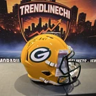 Green Bay Packers #97 Autographed Football Helmet JSA Authenticated Original