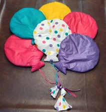 Vintage Carousel Designs Balloon Bouquet Hanging Wall Decor Fabric Nursery Kids