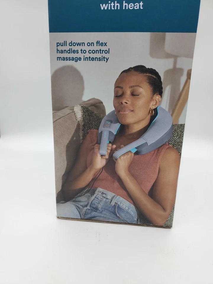 Masajeador vibrador de cuello y hombros con calor Homedics Foto 3 de 4