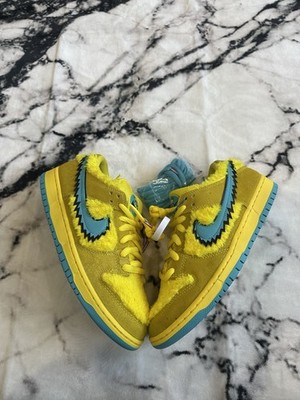 Size 10 - Nike Dunk Low SB x Grateful Dead Yellow Bear