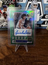 Jericho Sims 2023-24 Donruss Optic #SS-SMS Signature Series New York Knicks Auto