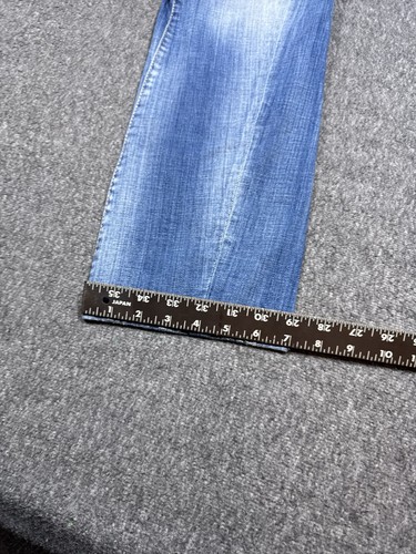 DSquared2 Biker Jeans Mens 56 Blue Patch Work Grunge Denim Distressed 38x30 - Picture 6 of 18