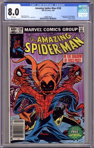 The Amazing Spider-Man Vol 1 238 CGC 8.0 (VF) Marvel (1983) Newsstand 1st