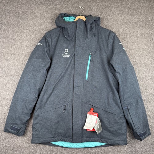 The North Face Thermoball Snow TriClimate Jacke Damen Large blau Ski Gorp Neu mit Etikett