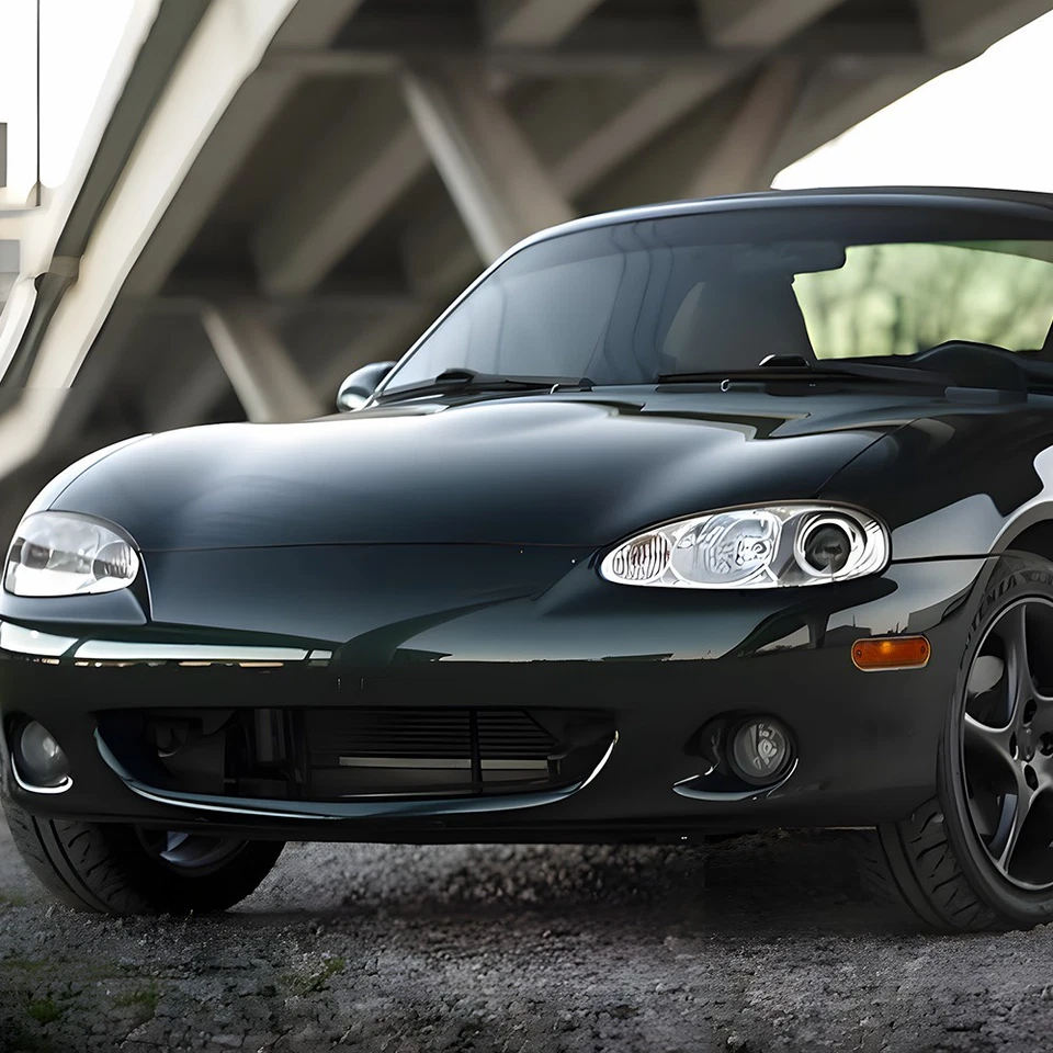 2-40X Carcasas de luces de señalización laterales delanteras traseras para 90-05 Mazda Miata MX-5 rojo ámbar Foto 2 de 4