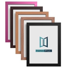 PHOTO PICTURE POSTER FRAME LARGE SQUARE SIZES BLACK BEECH PINE PINK MAHOGANY