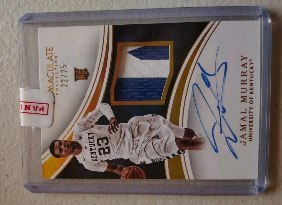 Parche RPA automático 16-17 Immaculate Collegiate Jamal Murray 2 colores RC 22/25 pepitas Foto 2 de 4
