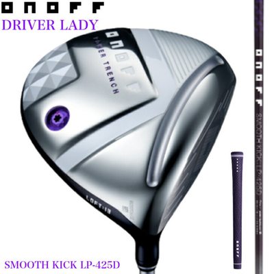 ONOFF Driver Ladies 11.5° A-Flex SMOOTH KICK LP-425D White